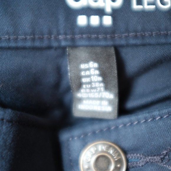 Blue Gap Leggings Pants - Picture 3 of 4